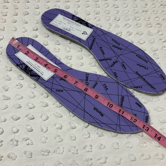 Nike Zoom Freak 4 INSOLES 13 Shoe Insoles ONLY Basketball Museum - Picture 3 of 4